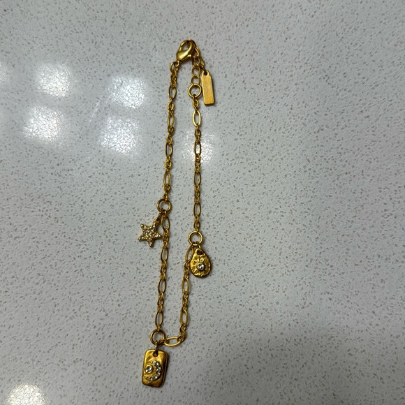 Sequin nyc SUN, MOON & STARS ANKLE bracelet - Picture 2 of 2